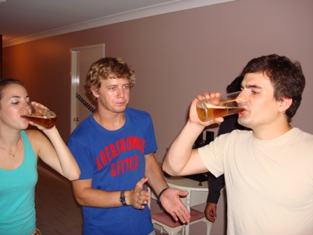 Georg und Jägerbomb